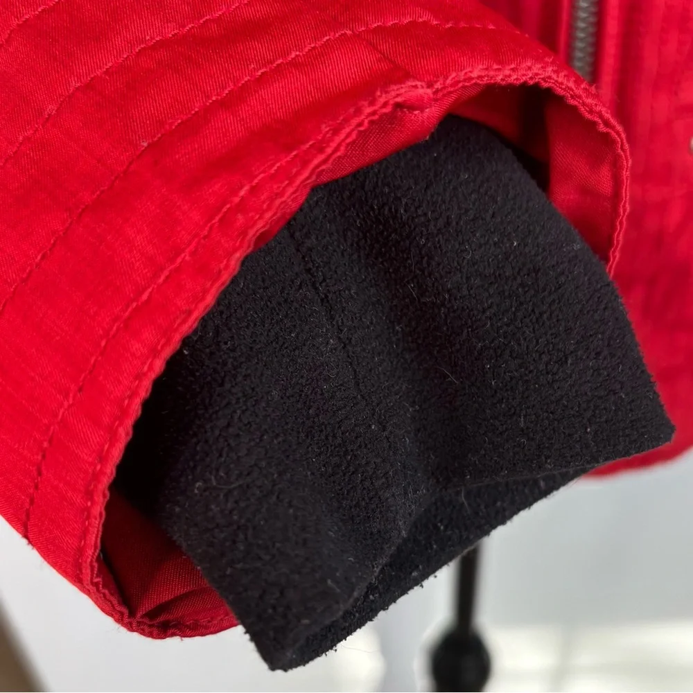 Vintage Ski Jacket Obermeyer Thinsulate Red Hooded Warm Snow Winter‎ Sports Coat